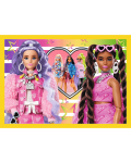 Puzzle Trefl 4 în 1 - Lumea fericită a lui Barbie - 4t